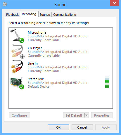 Realtek stereo mix windows 8.1 download